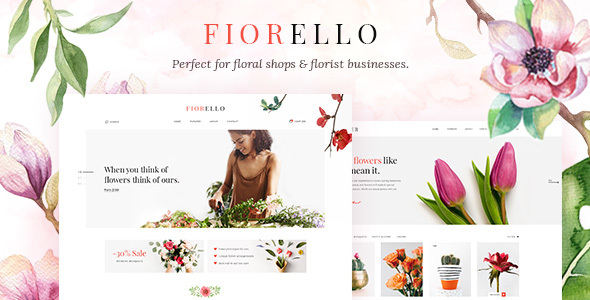 WooCommerce tema moda Fiorello