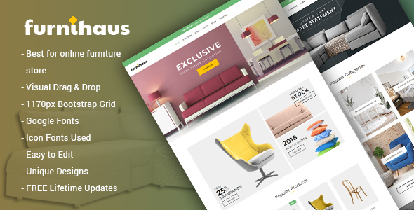 WooCommerce tema moda Furnihaus